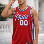Philadelphia 76ers Brand Unisex 2022/23 Swingman Custom Jersey - Statement Edition - Red