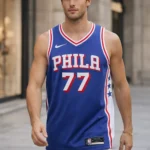 VJ Edgecombe Philadelphia 76ers Unisex Swingman Jersey - Icon Edition - Royal