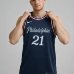 Joel Embiid Philadelphia 76ers Unisex 2025/26 Swingman Jersey - Navy - City Edition