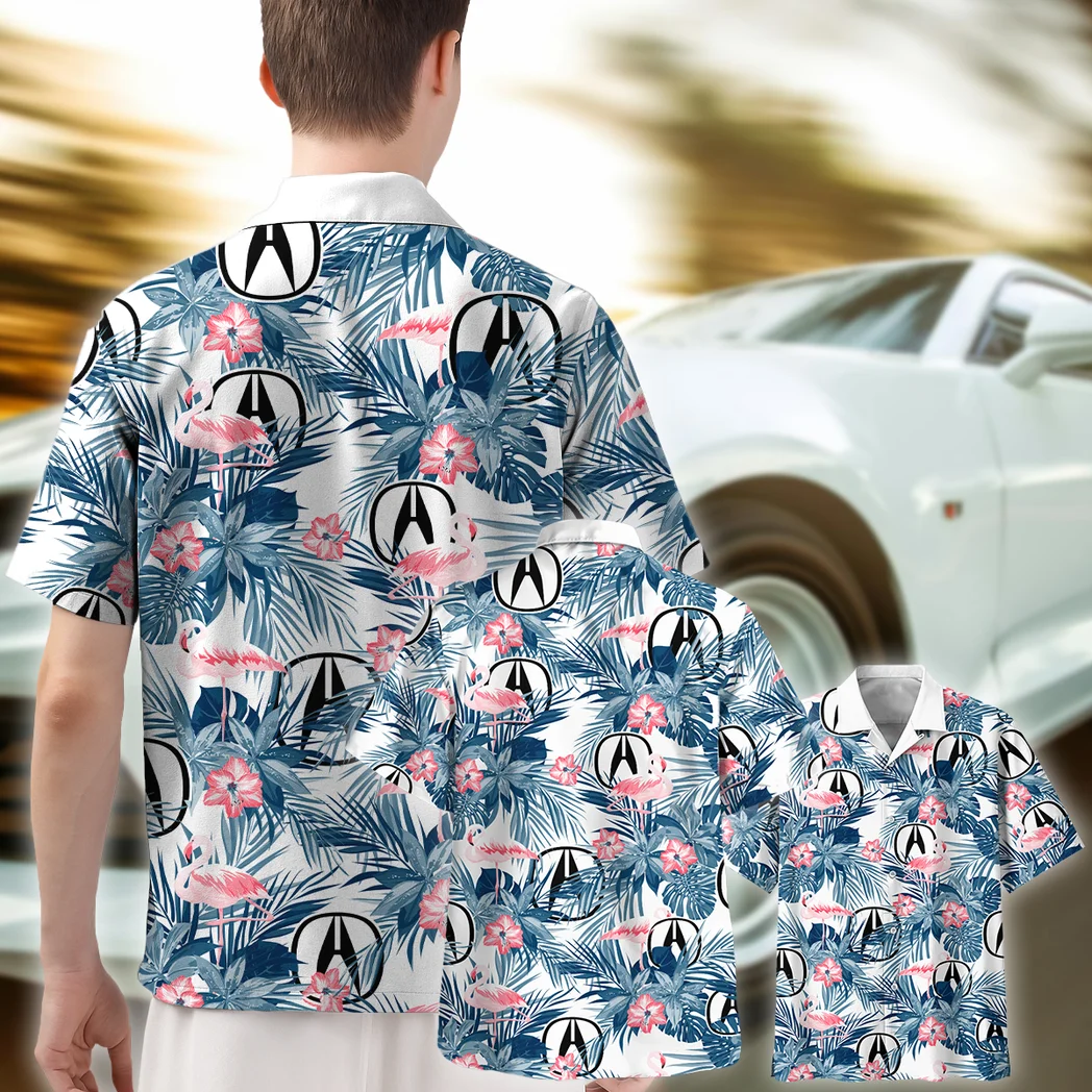 Acura Hawaiian Shirt All Over Print, Engine Lover Button Shirt HVN1537AC