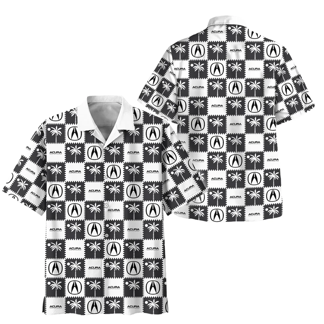 Acura Hawaiian Shirt Logo Exclusive, Performance Gear Button Shirt HVN1540AC
