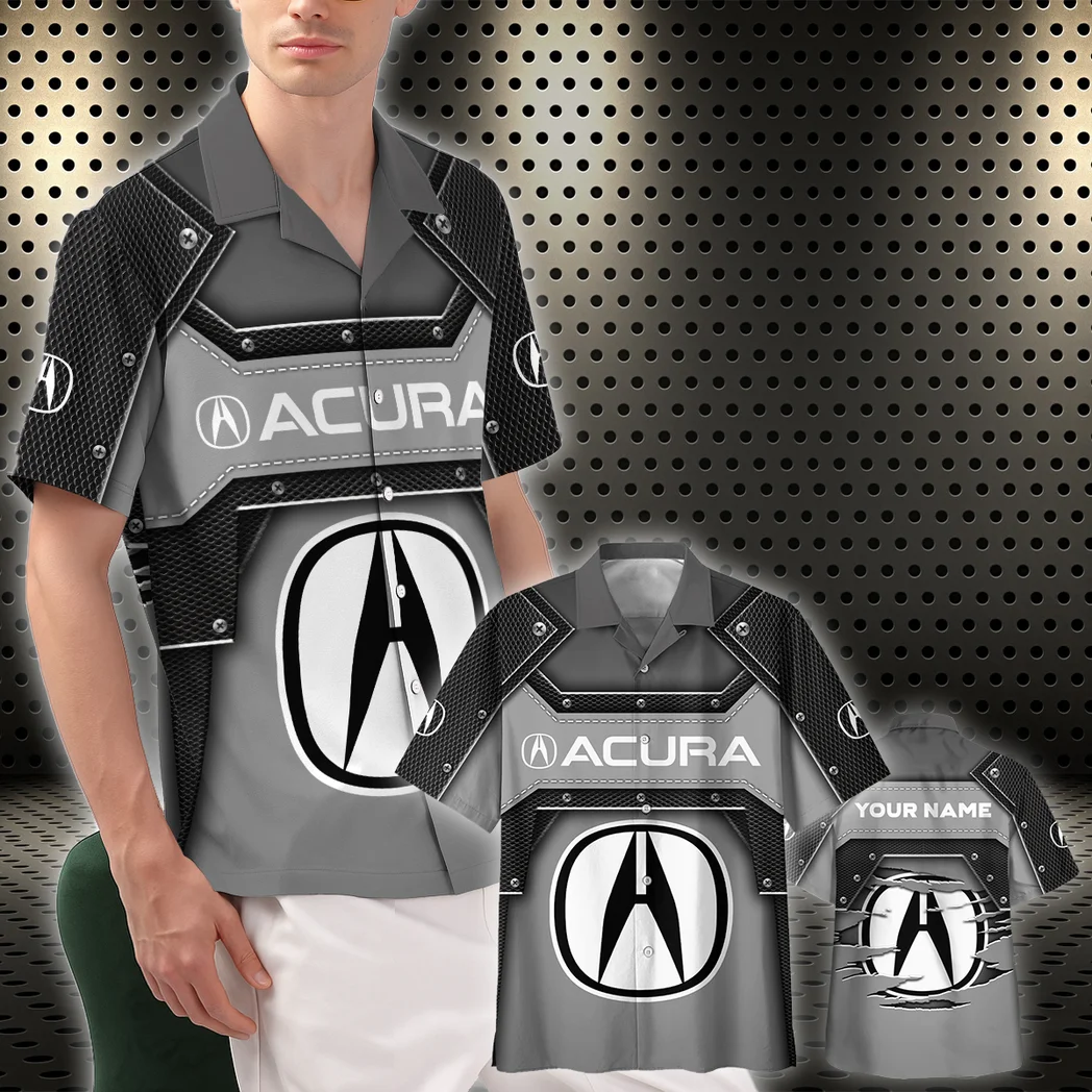 Acura Hawaiian Shirt, Street Racer Button Shirt HVN1401AC