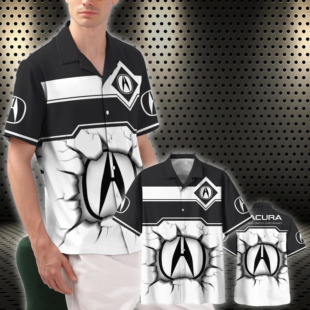 Acura Hawaiian Shirt, Urban Driver Button Shirt HVN1400AC