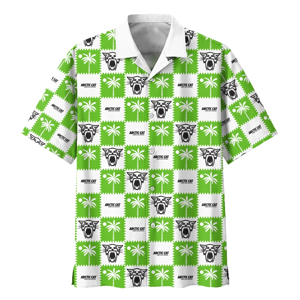 Arctic cat Hawaiian Shirt Logo Exclusive, Custom Ride Button Shirt HVN1540AR