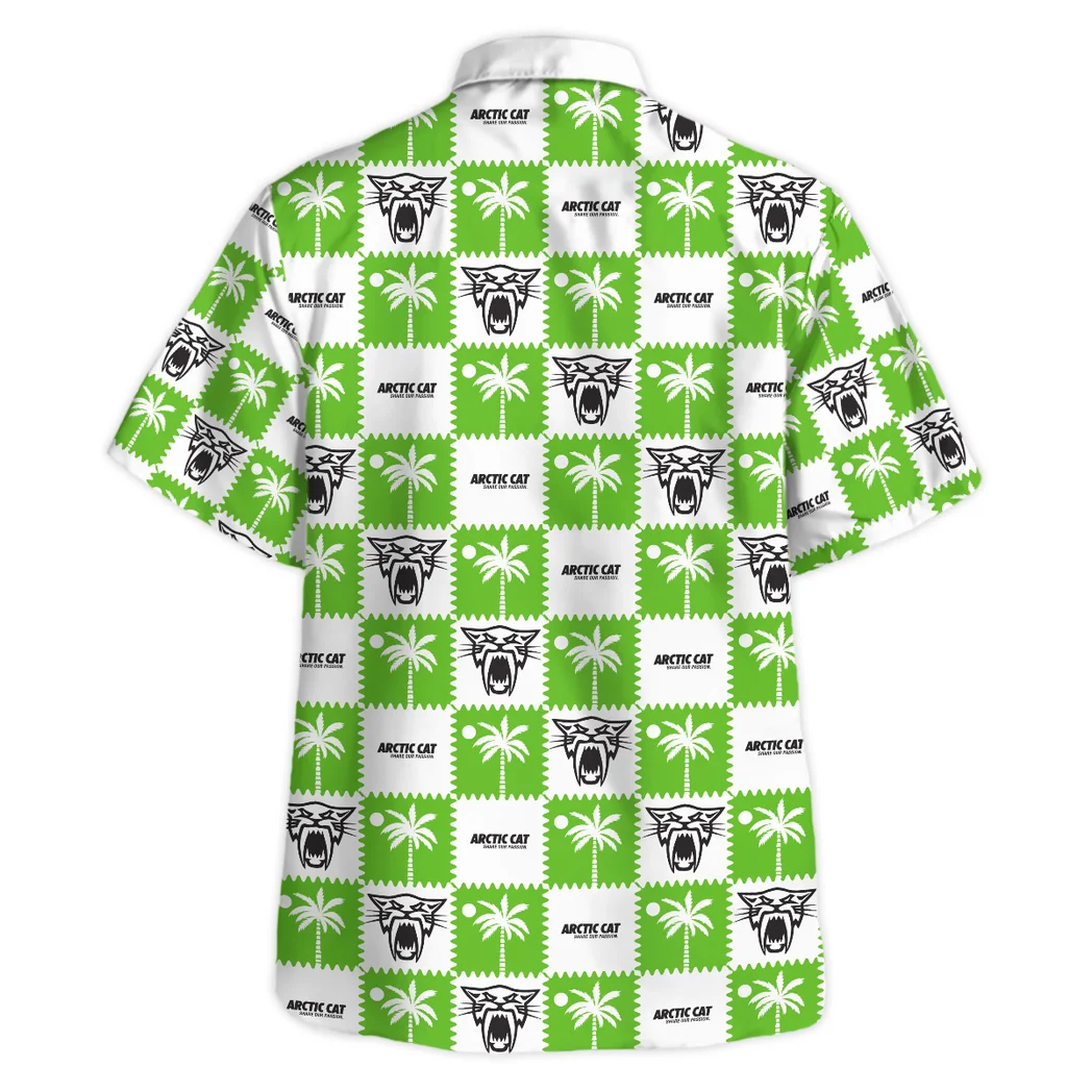 Arctic cat Hawaiian Shirt Logo Exclusive, Custom Ride Button Shirt HVN1540AR