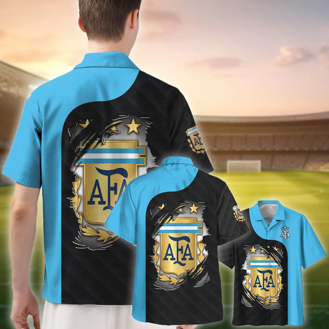 Argentina FIFA World Cup 2026 Hawaiian Shirt, Fan Pride Button Shirt HVN1550AR