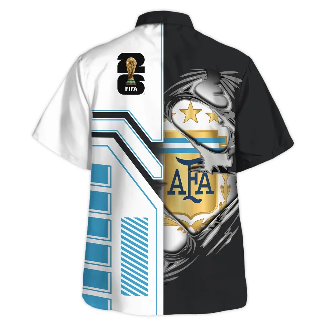 Argentina Hawaiian Shirt FIFA World Cup 26 Limited Edition, Bold Spirit Button Shirt HVN1590AR