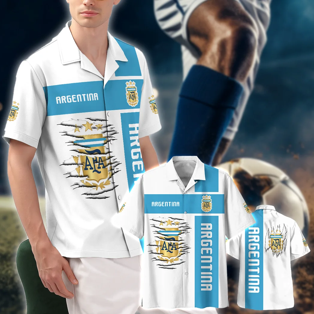 Argentina Hawaiian Shirt FIFA World Cup 26 Limited Edition, Loyal Fan Button Shirt HVN1588AR