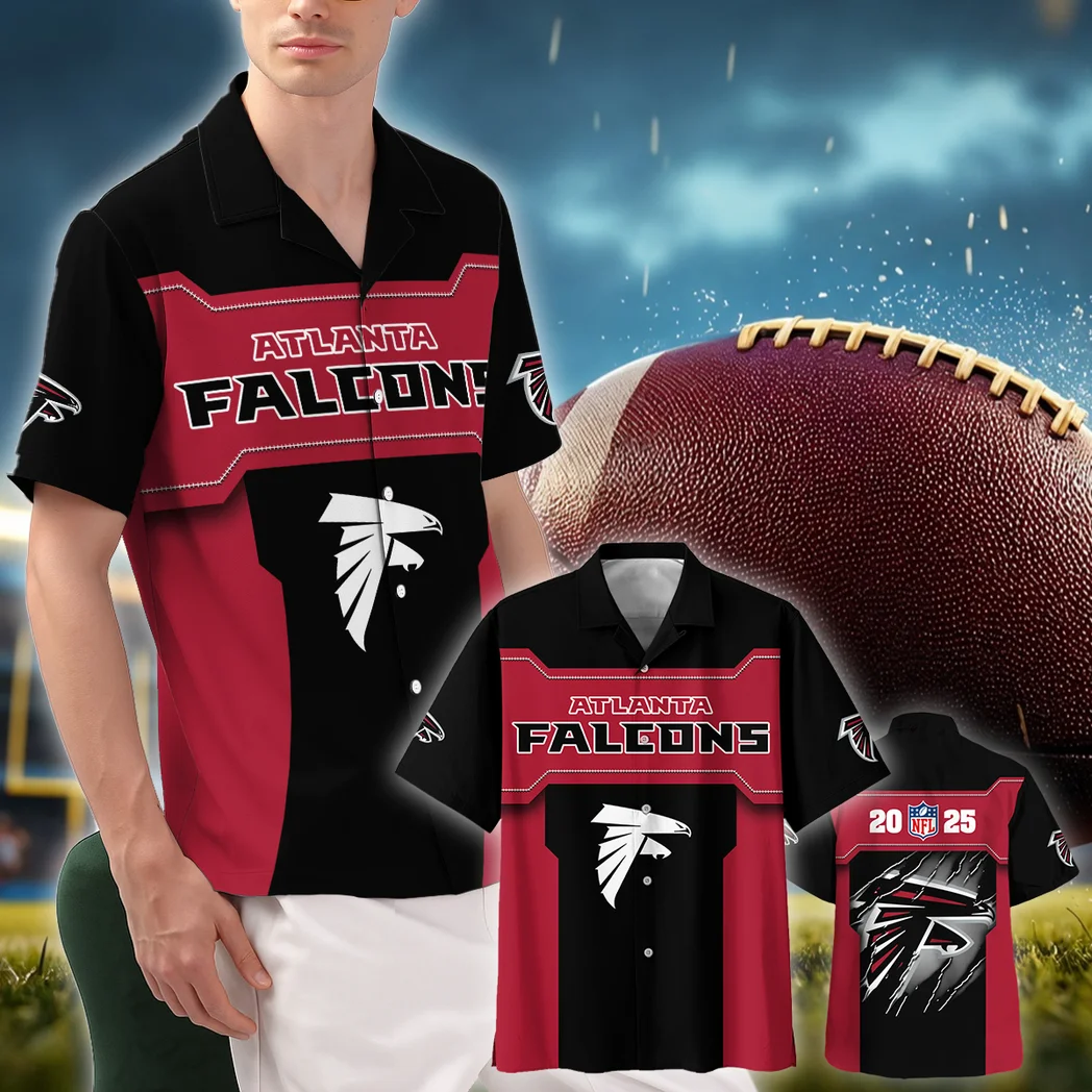 Atlanta Falcons Hawaiian Shirt, Tailgate Vibe Button Shirt HVN1421AF