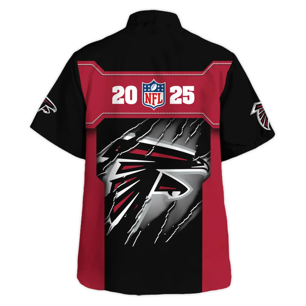Atlanta Falcons Hawaiian Shirt, Tailgate Vibe Button Shirt HVN1421AF