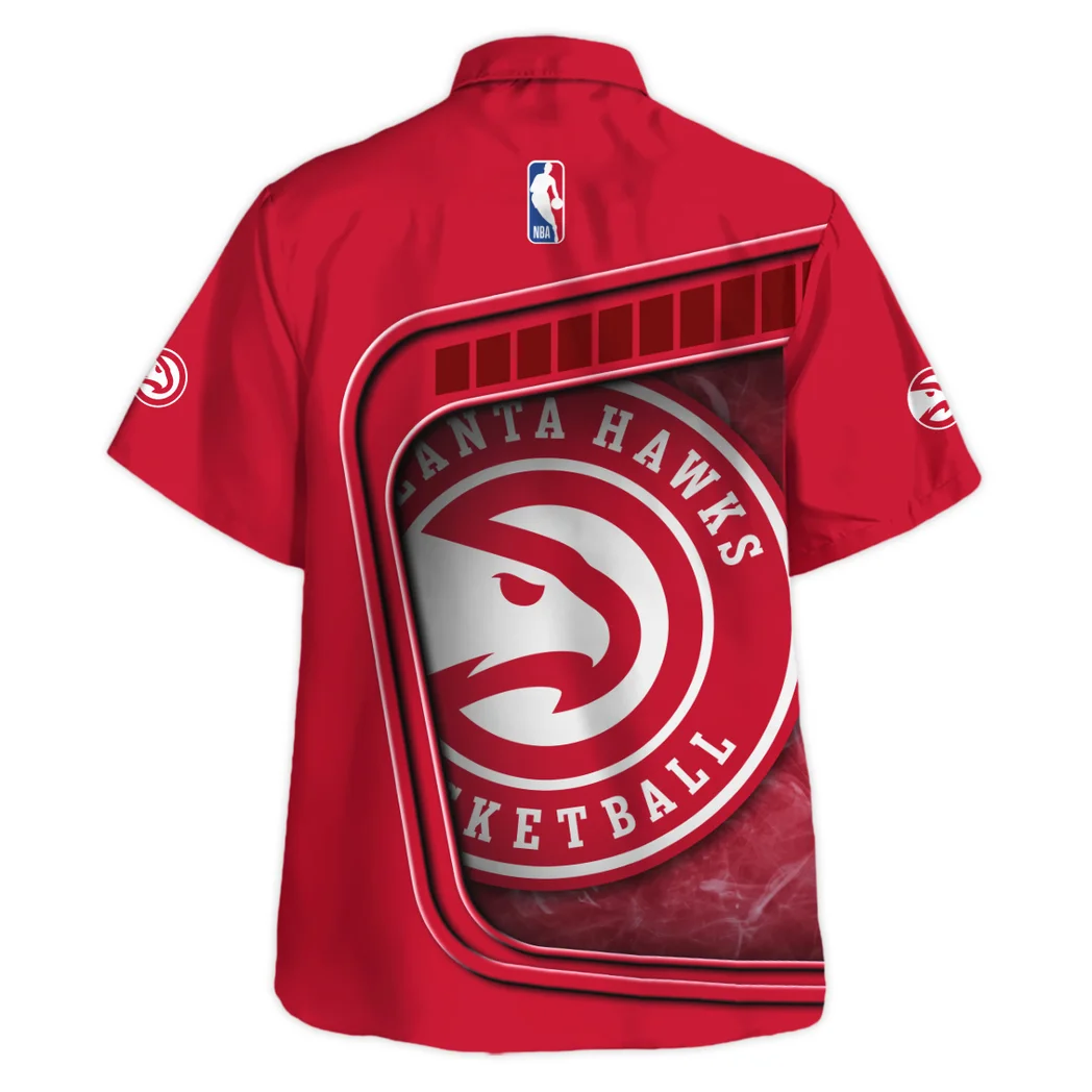 Atlanta Hawks Hawaiian Shirt Excluisve Logo, Sport Culture Button Shirt HVN1527AH