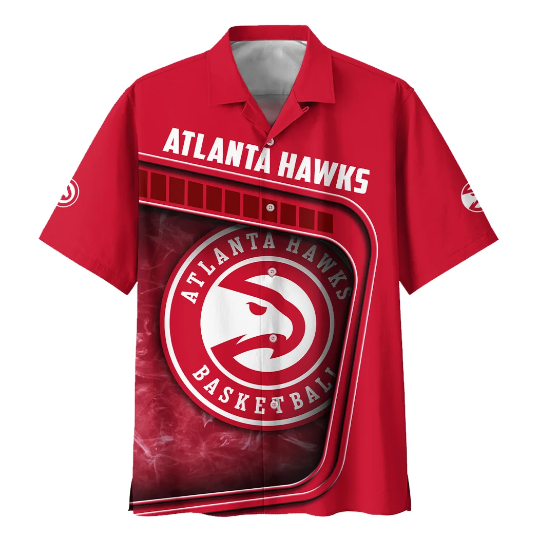 Atlanta Hawks Hawaiian Shirt Excluisve Logo, Sport Culture Button Shirt HVN1527AH