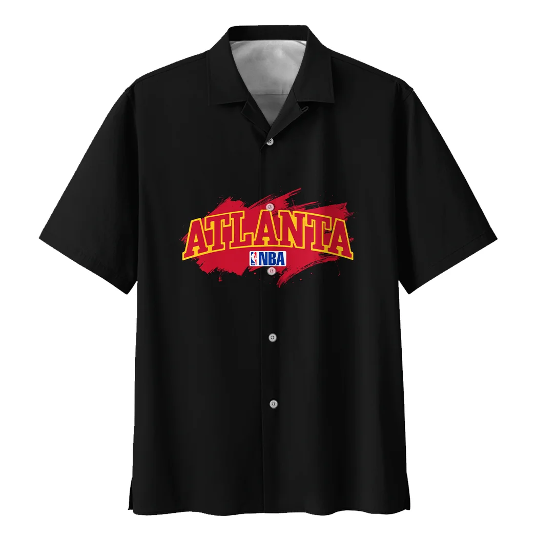 Atlanta Hawks Hawaiian Shirt Exclusive Logo, Loyal Fan Button Shirt HVN1531AH