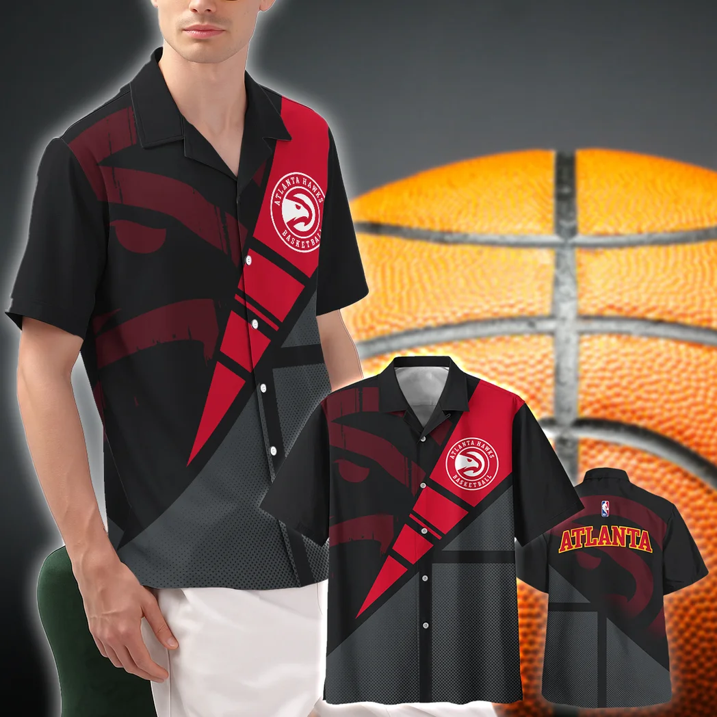 Atlanta Hawks Hawaiian Shirt Fan Edition Design, Fan Pride Button Shirt HVN1578AH