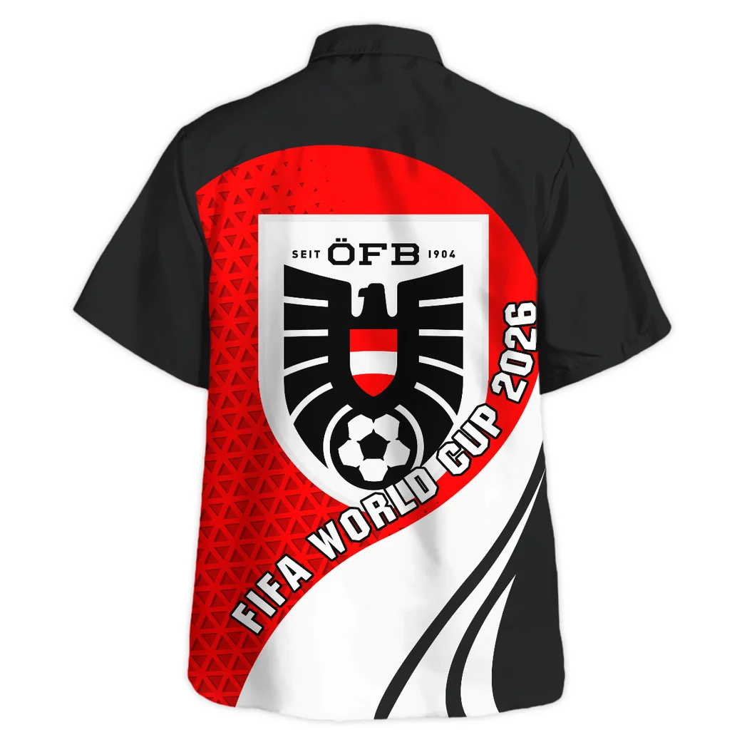 Austria Hawaiian Shirt FIFA World Cup 26 Limited Edition, Everyday Spirit Button Shirt HVN1583AS