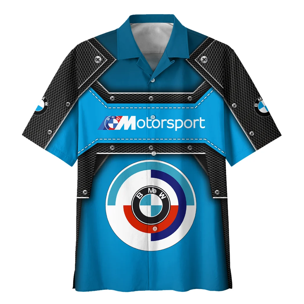 Bmw Motorsport Hawaiian Shirt, Urban Driver Button Shirt HVN1401BM