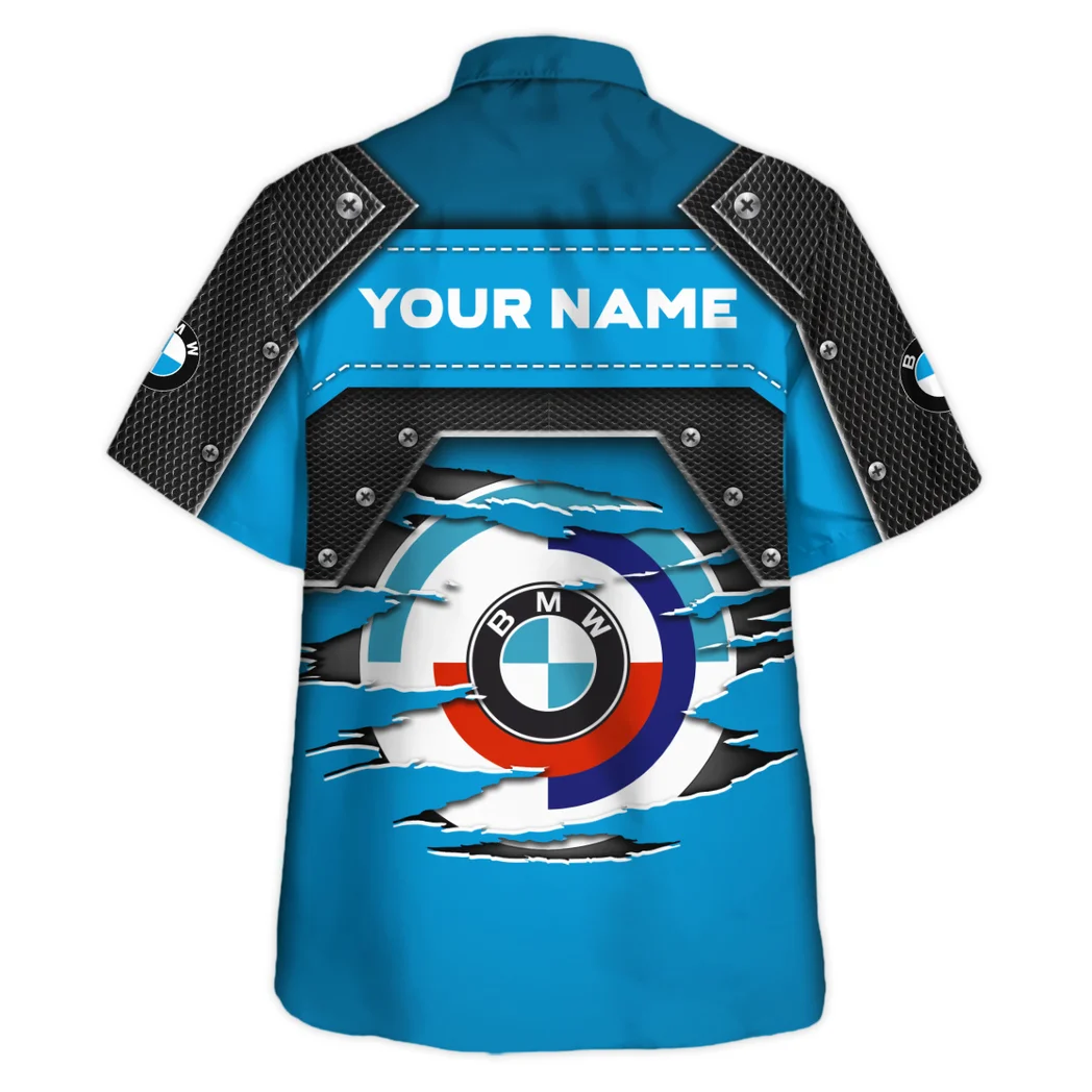 Bmw Motorsport Hawaiian Shirt, Urban Driver Button Shirt HVN1401BM
