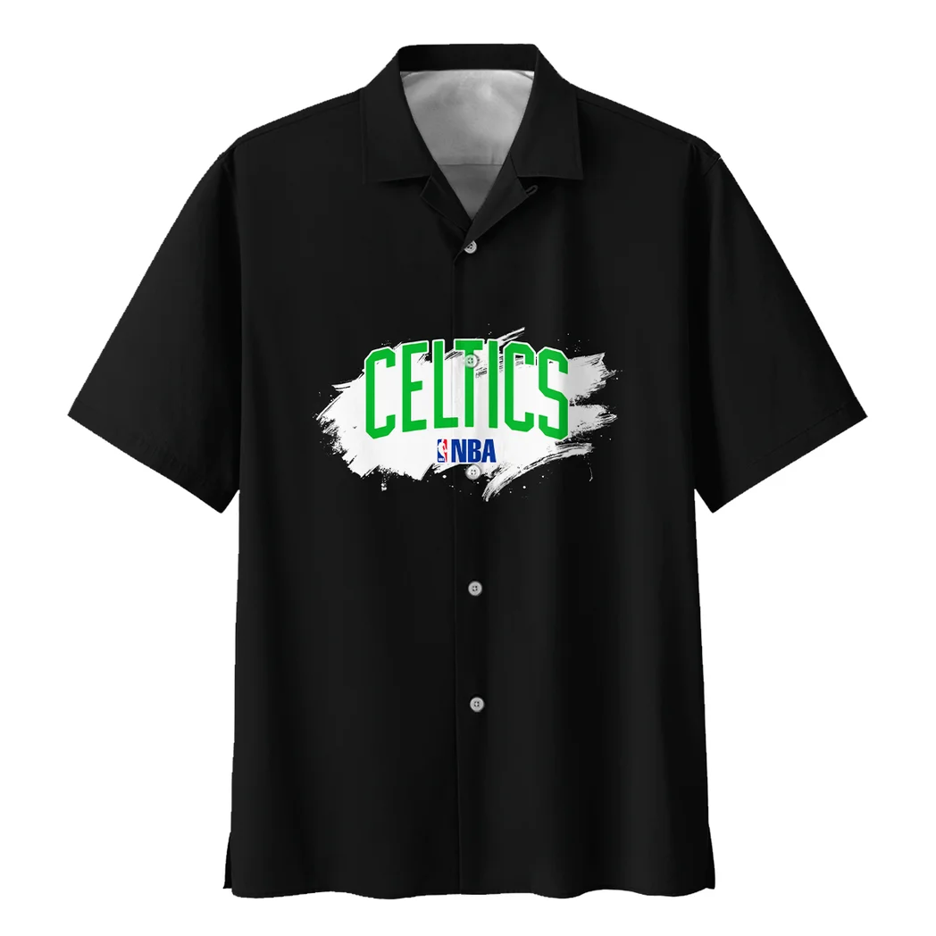 Boston Celtics Hawaiian Shirt Exclusive Logo, Sport Pride Button Shirt HVN1531BC