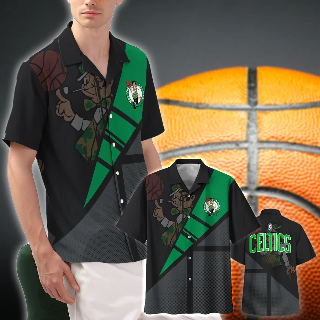 Boston Celtics Hawaiian Shirt Fan Edition Design, Fan Pride Button Shirt HVN1578BC