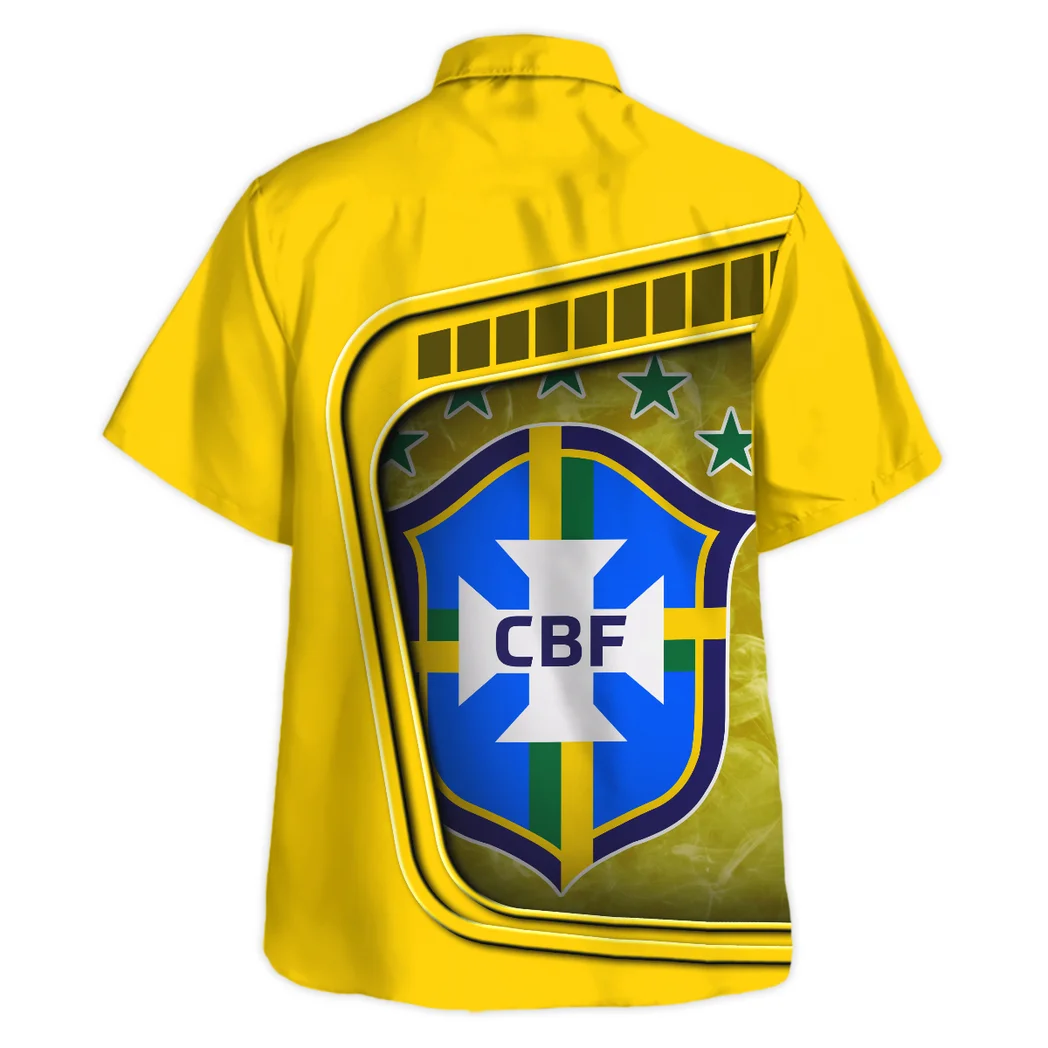 Brazil FIFA World Cup 2026 Hawaiian Shirt, Sport Culture Button Shirt HVN1560BR