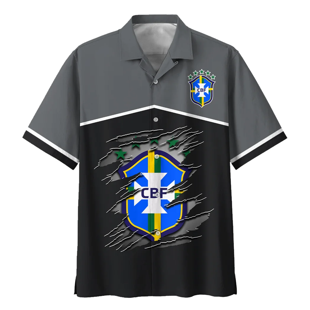 Brazil FIFA World Cup 2026 Hawaiian Shirt, Sport Pride Button Shirt HVN1563BR