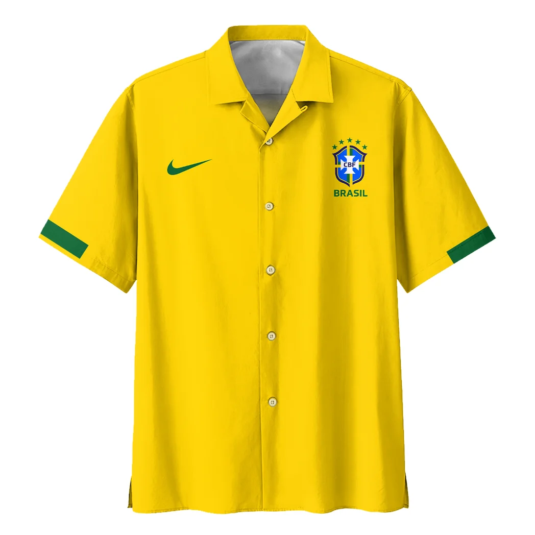 Brazil FIFA World Cup 2026 Hawaiian Shirt, Tailgate Vibe Button Shirt HVN1548BR