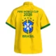 Brazil FIFA World Cup 2026 Hawaiian Shirt, Tailgate Vibe Button Shirt HVN1548BR