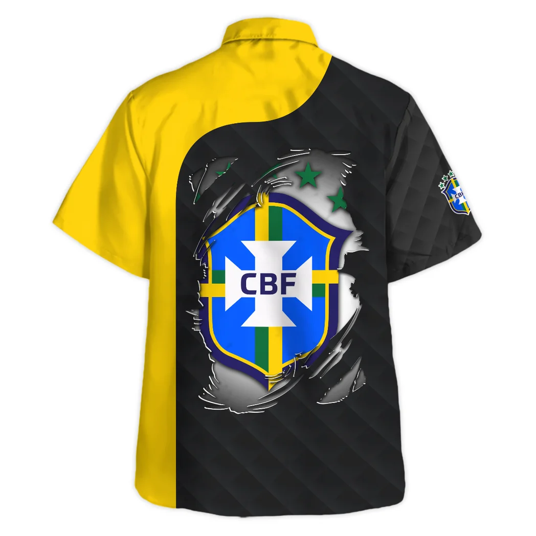 Brazil FIFA World Cup 2026 Hawaiian Shirt, Tailgate Vibe Button Shirt HVN1550BR