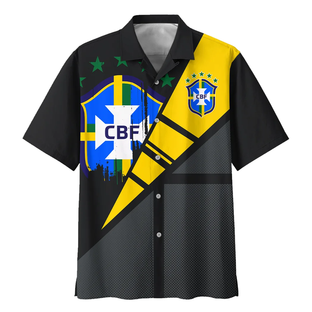 Brazil FIFA World Cup 2026 Hawaiian Shirt, Tailgate Vibe Button Shirt HVN1562BR
