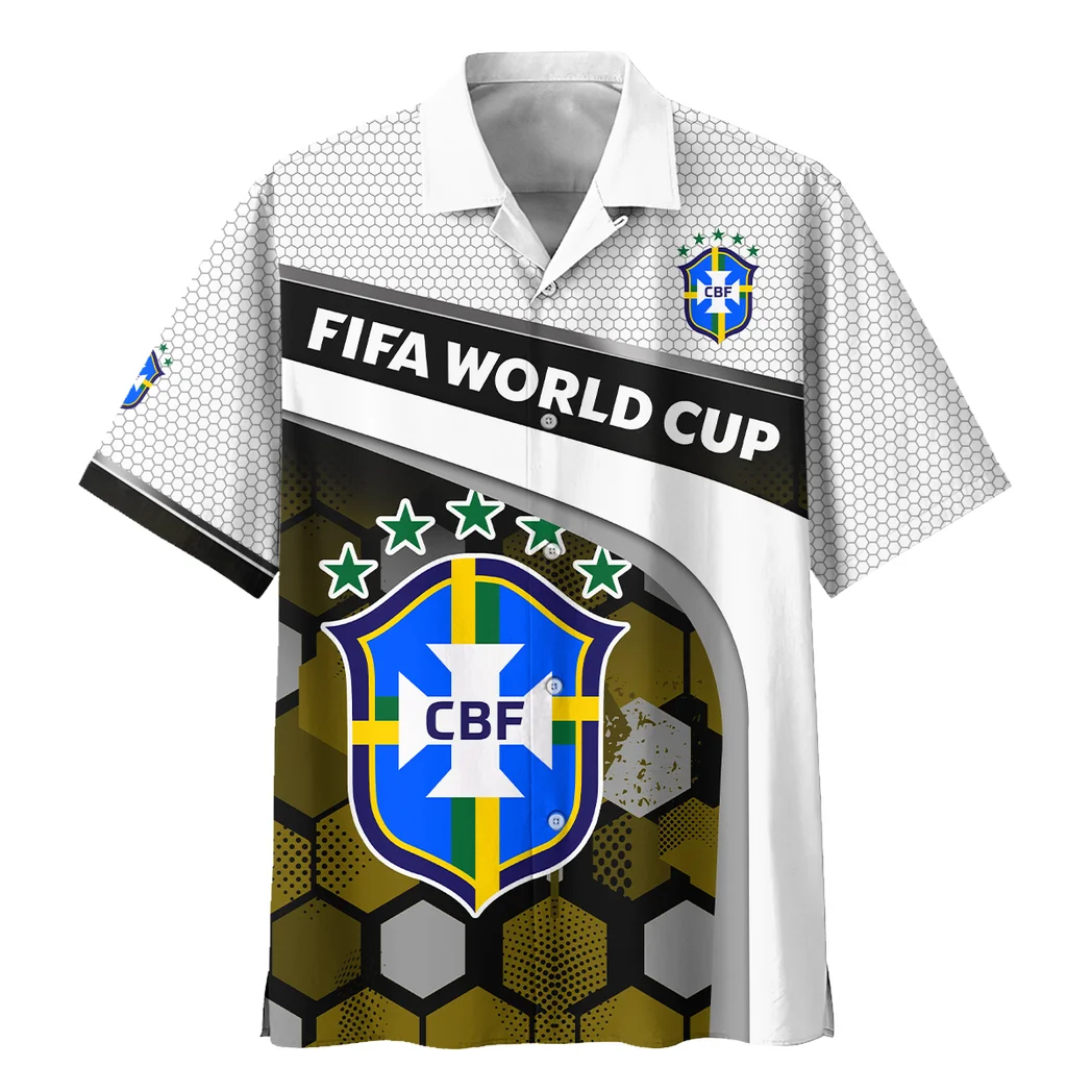 Brazil FIFA World Cup 2026 Hawaiian Shirt, Tailgate Vibe Button Shirt HVN1565BR
