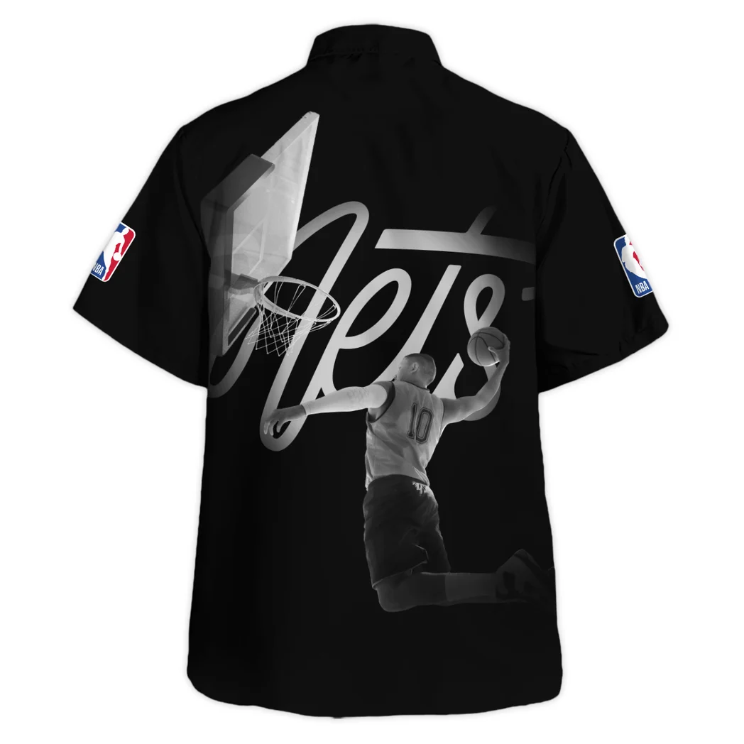 Brooklyn Nets Hawaiian Shirt, Summer Spirit Button Shirt HVN1529BN