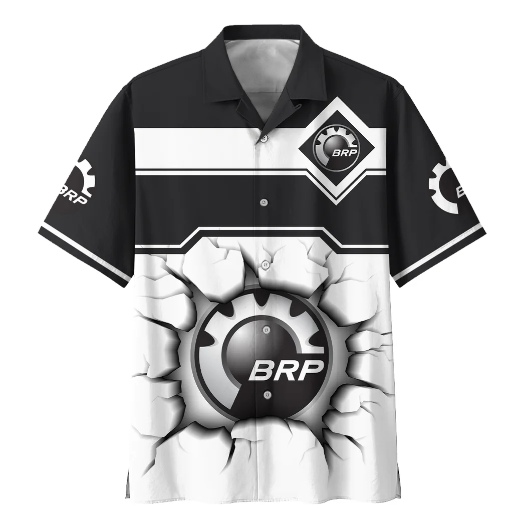 BRP Can am Hawaiian Shirt, Open Road Button Shirt HVN1400BR