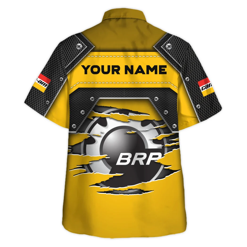 BRP Can am Hawaiian Shirt, Rider\'s Paradise Button Shirt HVN1401BR