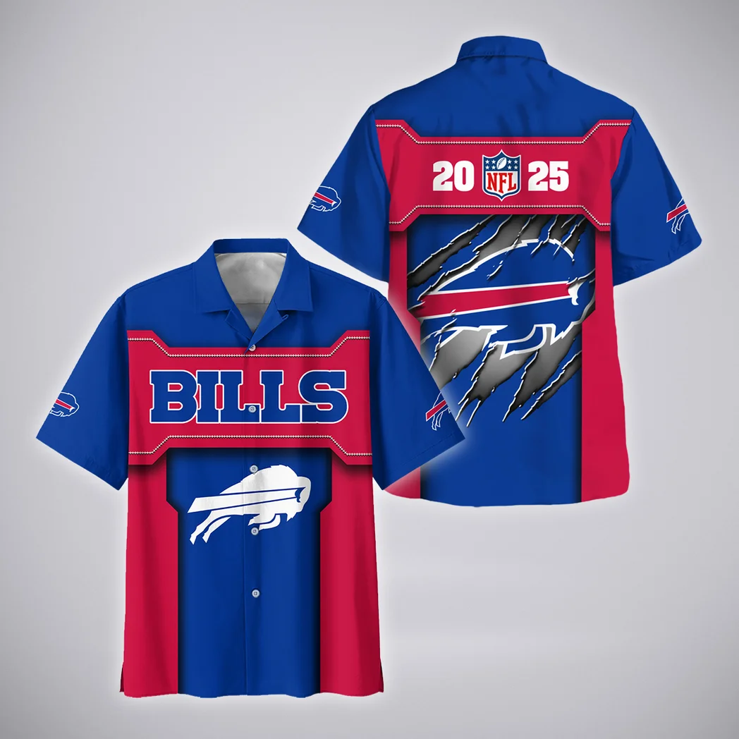 Buffalo Bills Hawaiian Shirt, Match Day Button Shirt HVN1421BB