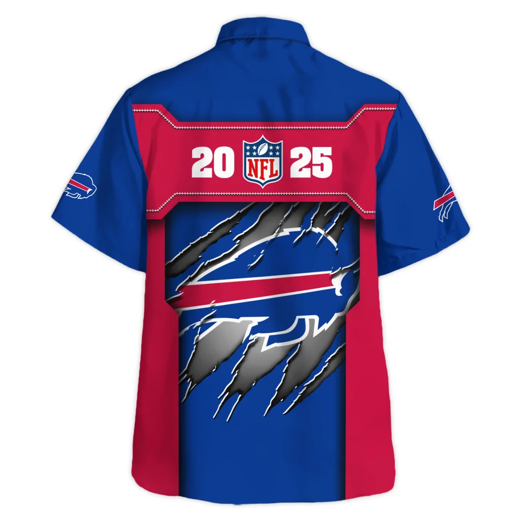 Buffalo Bills Hawaiian Shirt, Match Day Button Shirt HVN1421BB