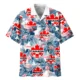 Canada Hawaiian Shirt FIFA World Cup 26 Tropical Style, Everyday Fan Button Shirt HVN1587CD