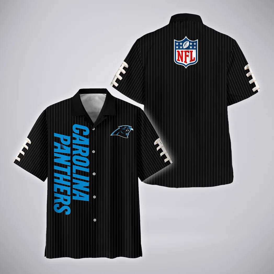 Carolina Panthers Hawaiian Shirt, Stadium Energy Button Shirt HVN1424CP