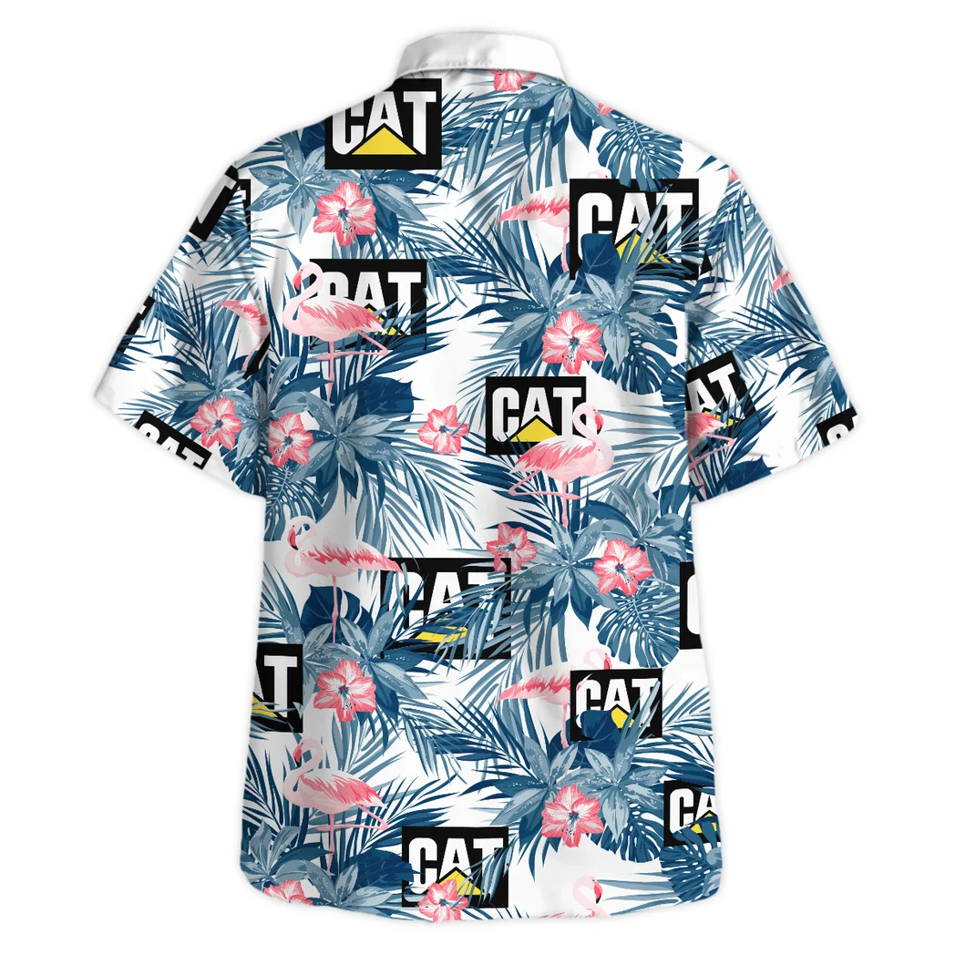 Caterpillar Inc Hawaiian Shirt All Over Print, Road Life Button Shirt HVN1537CI