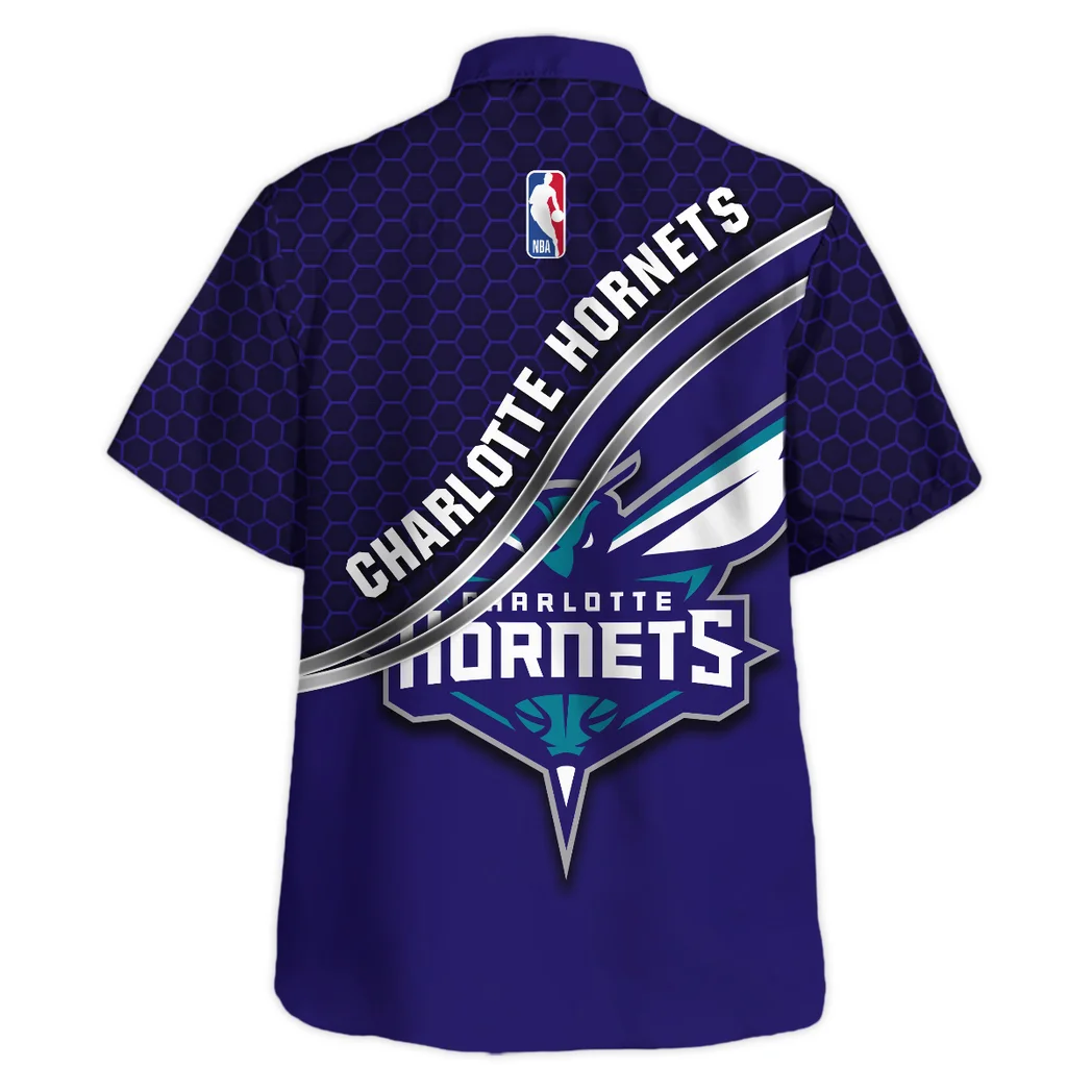 Charlotte Hornets Hawaiian Shirt Fan Edition Design, Fan Lifestyle Button Shirt HVN1577CH