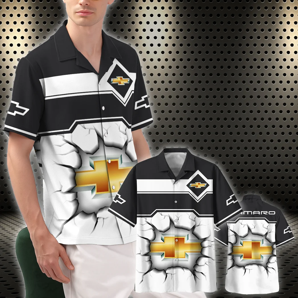 Chevrolet Camaro Hawaiian Shirt, Road Life Button Shirt HVN1400CH