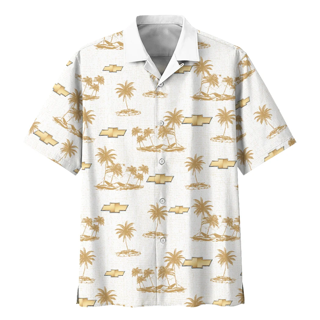 Chevrolet Corvette Hawaiian Shirt Tropical Style, Urban Driver Button Shirt HVN1536CC