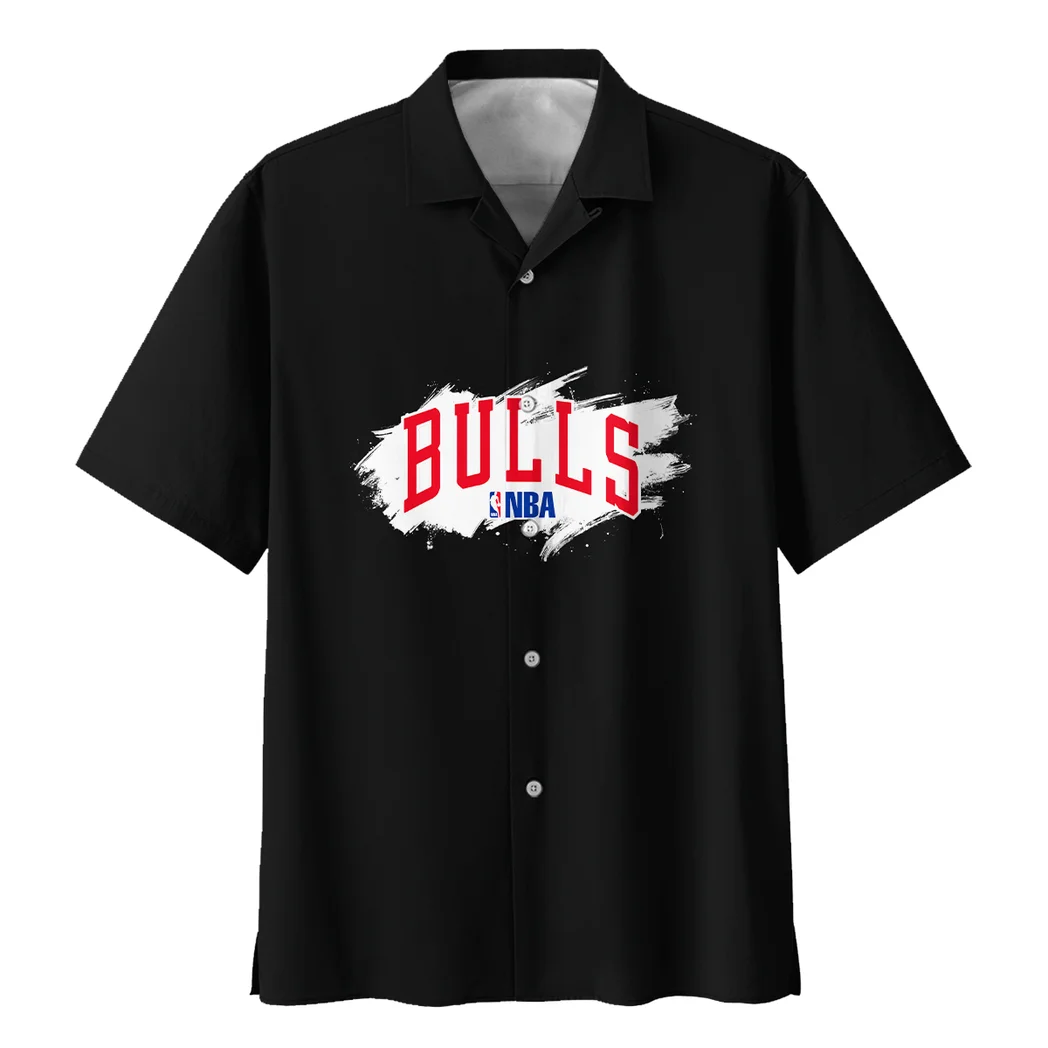 Chicago Bulls Hawaiian Shirt Exclusive Logo, Loyal Fan Button Shirt HVN1531CB