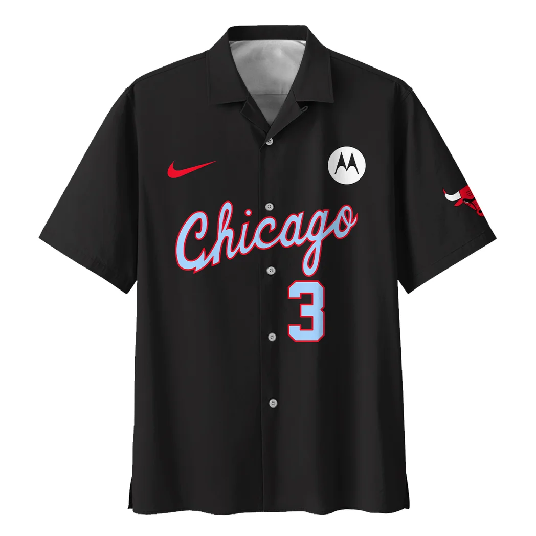 Chicago Bulls Hawaiian Shirt Exclusive Logo, True Supporter Button Shirt HVN1533CB