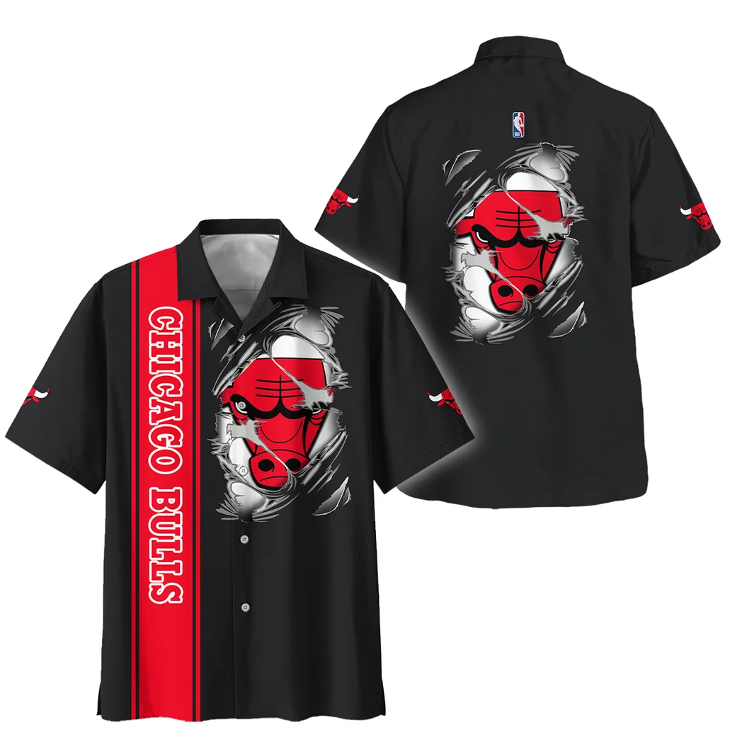 Chicago Bulls Hawaiian Shirt Fan Edition Design, Classic Fan Button Shirt HVN1579CB
