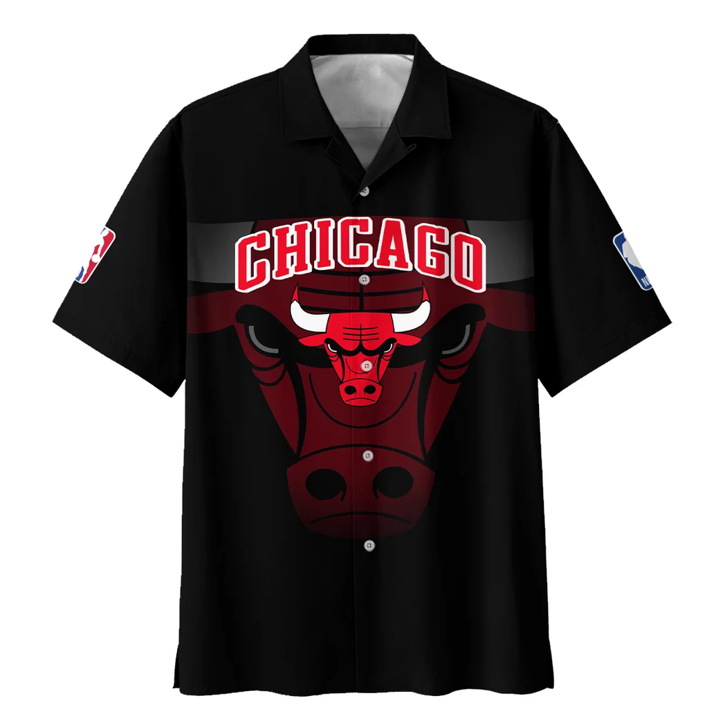 Chicago Bulls Hawaiian Shirt, Victory Spirit Button Shirt HVN1529CB
