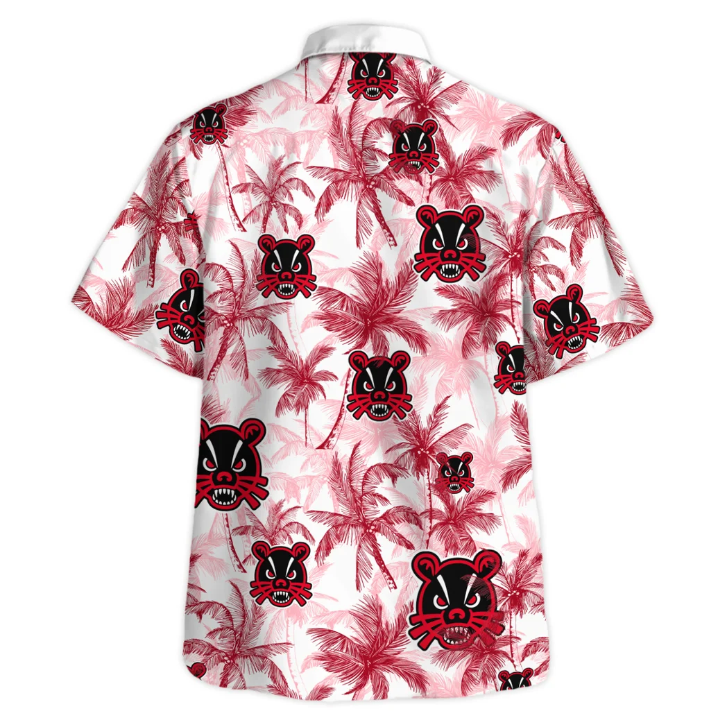 Cincinnati Bearcats Hawaiian Shirt Logo Print, Fan Vibe Button Shirt HVN1468CB