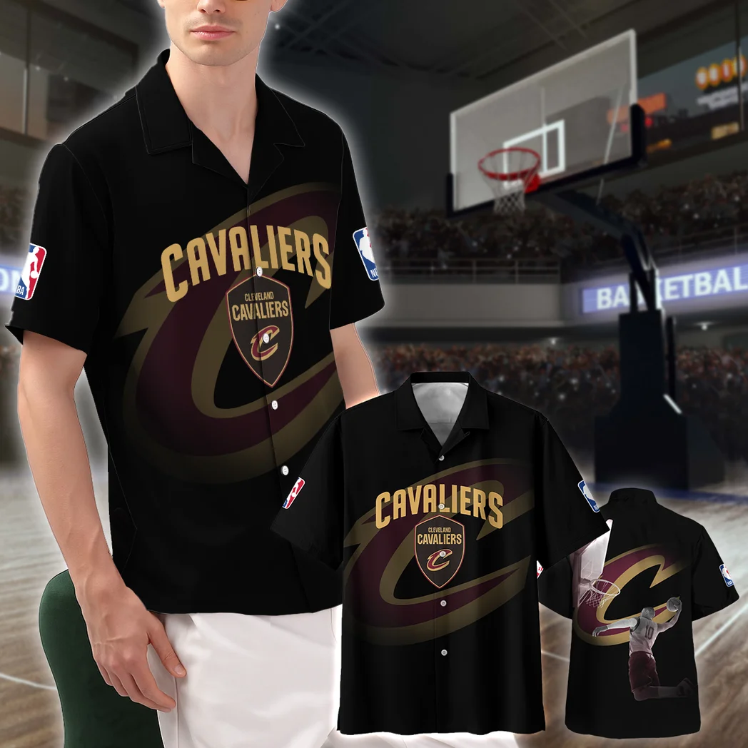 Cleveland Cavaliers Hawaiian Shirt, Everyday Spirit Button Shirt HVN1529CC