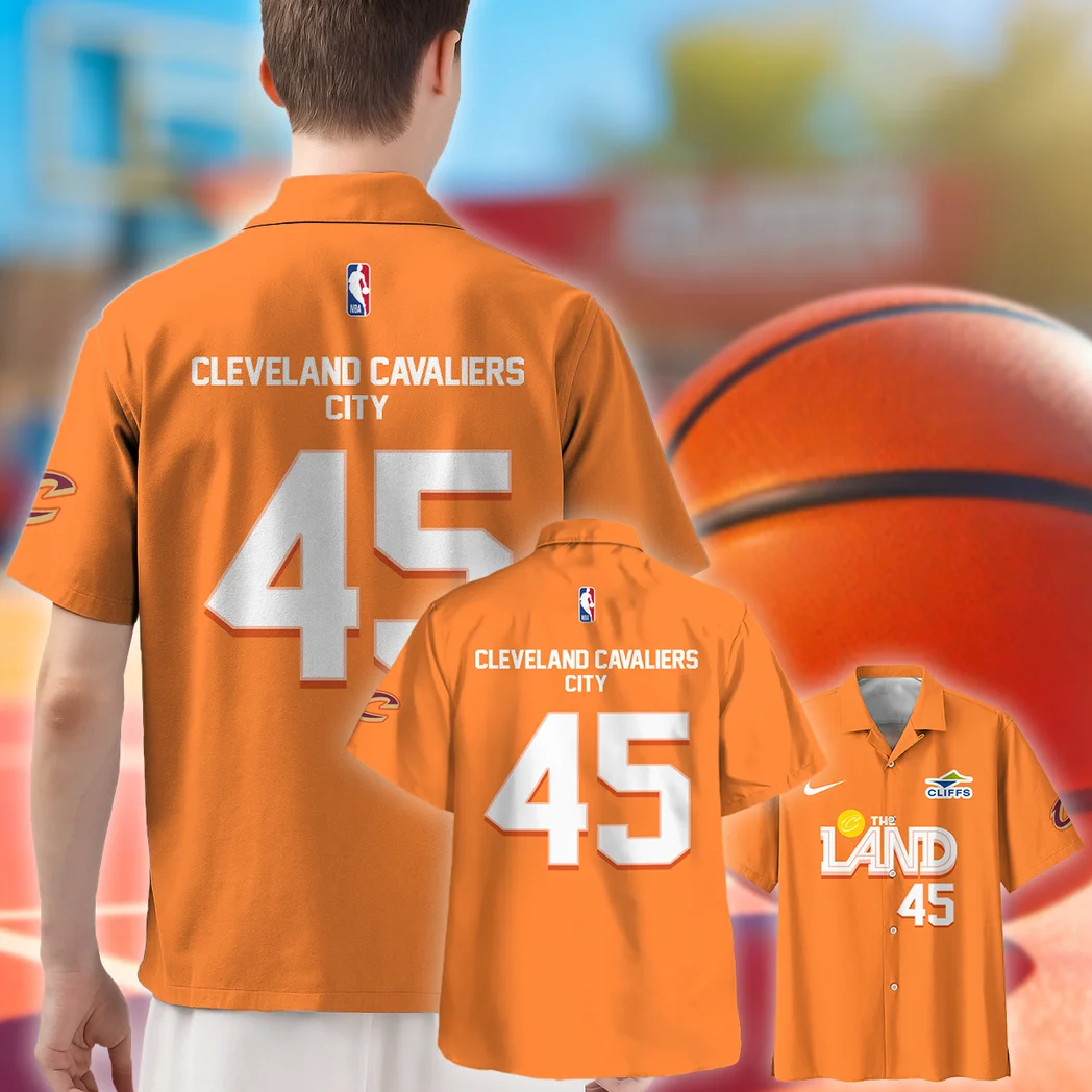 Cleveland Cavaliers Hawaiian Shirt Exclusive Logo, Tropical Match Day Shirt HVN1533CC