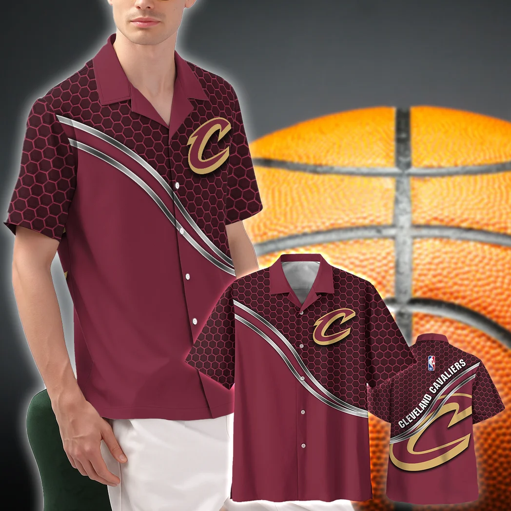 Cleveland Cavaliers Hawaiian Shirt Fan Edition Design, Classic Fan Button Shirt HVN1577CC