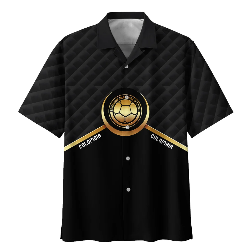 Colombia Hawaiian Shirt FIFA World Cup 26 Limited Edition, Sport Passion Button Shirt HVN1582CO